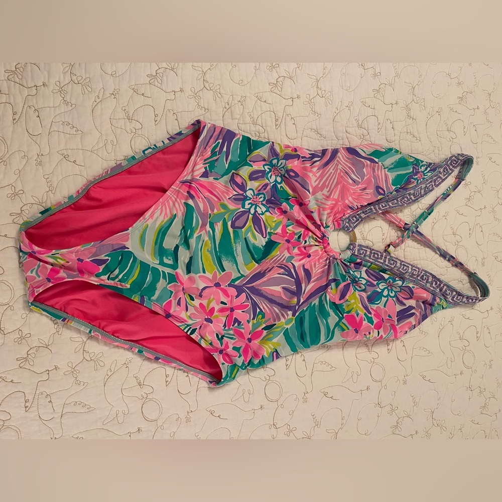 Lilly Pulitzer one piece swim size 10